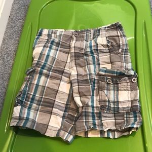 Boys Airwalk plaid shorts size 8